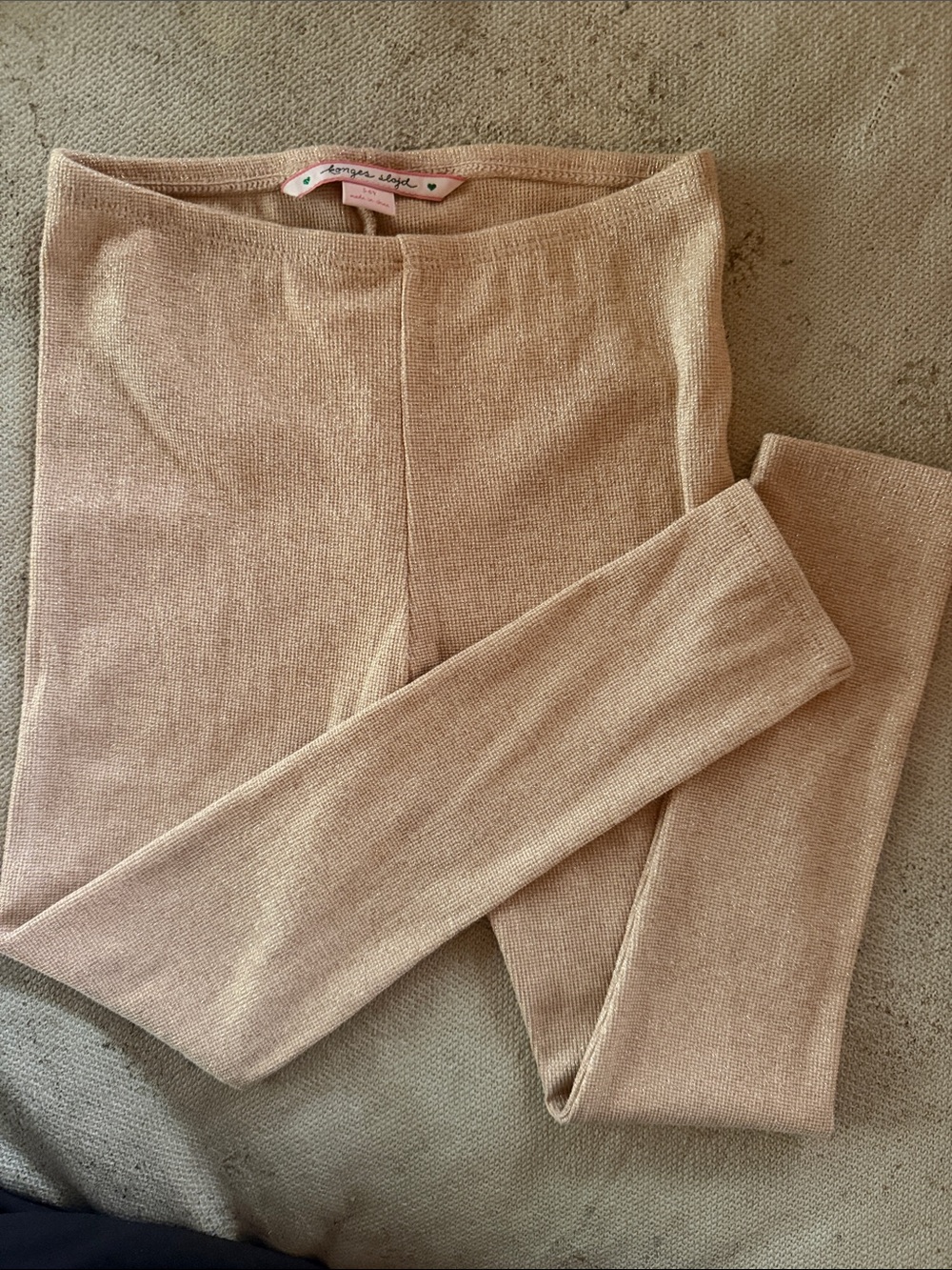 Konges Slojd cameo rose glitter roli leggings